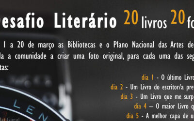 Desafio Literário 20 livros, 20 fotos