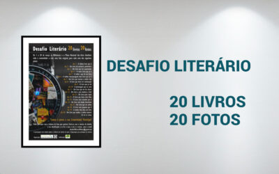 Desafio 20 livros 20 fotos - Exposição