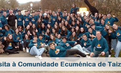 Agrupamento de Escolas de Mangualde visita a Comunidade Ecuménica de Taizé, em França.