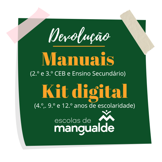 Devolução de Kit Digital e Manuais Escolares