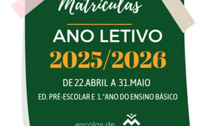 Matrículas e Subsídios 2025/2026