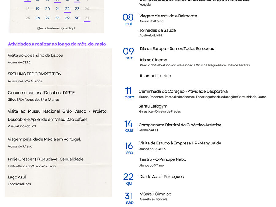 Plano Anual de Atividades 24/25