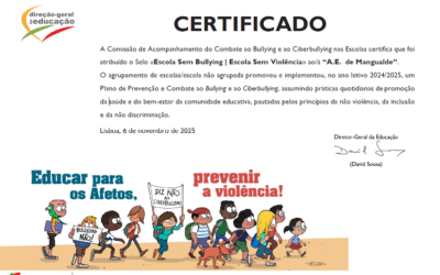 Selo “Escola Sem Bullying | Escola Sem Violência”