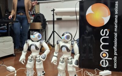 Escolas de Mangualde dinamizam workshop sobre Robôs Humanoides NAO em Viseu