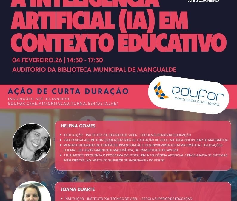 Inteligência Artificial (IA) em Contexto Educativo